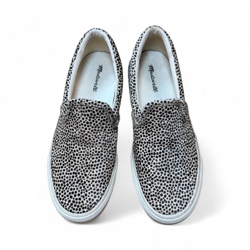 Madewell Calf Hair Slip-On Sneakers - Women’s Shoes - US Size 7 M - Picture 3 of 17